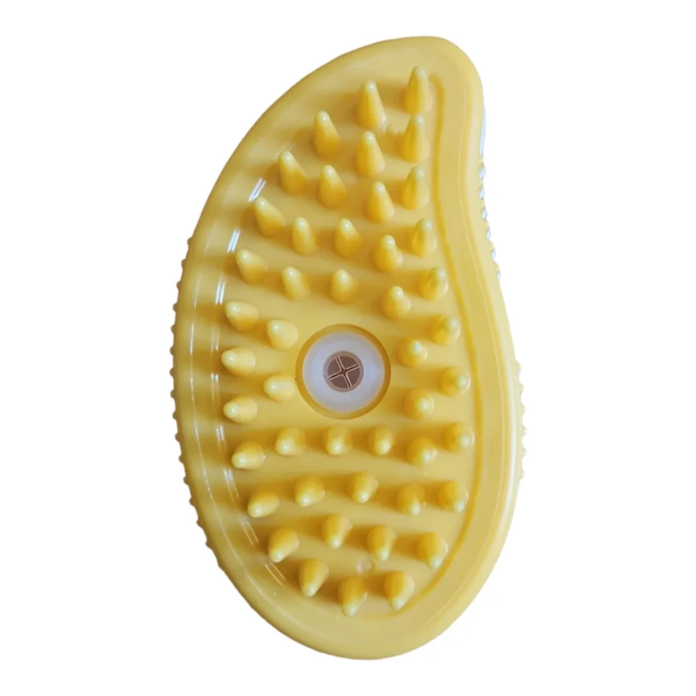 Penn Plax Dog Grooming Bath Brush Shampoo-Dispensing Grooming Brush, Easy Use